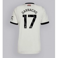 Camiseta Manchester United Alejandro Garnacho #17 Tercera Equipación Replica 2024-25 mangas cortas